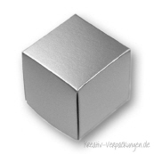 Geschenkverpackung silber