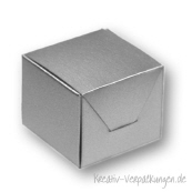 Geschenkverpackung silber