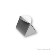 Geschenkverpackung silber