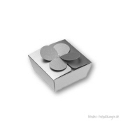 Geschenkverpackung silber