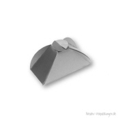 Geschenkverpackung silber