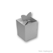 Geschenkverpackung silber