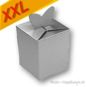 Geschenkverpackung silber