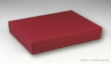 Stülpdeckelbox 13 dunkelrot
