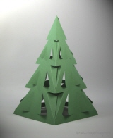 Deko-Tannenbaum 96850100206 - Größe 02 - grün