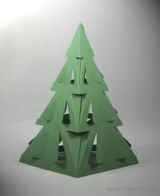 Deko-Tannenbaum 96850100206 - Größe 02 - grün