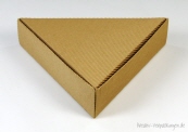 Klappdeckelbox 214 - Triangel - E-Welle offen - Größe 05 - natur