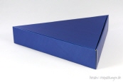 Klappdeckelbox 214 - Triangel - Größe 05 blau