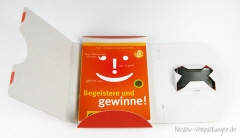 Geschenkmappe offen