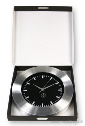 Geschenkverpackung Wanduhr - Klappdeckelbox 216 schwarz
