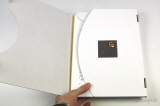 Mappe Jubiläums-Mailing - DIN A4 Format - weiß - offen