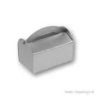 Geschenkverpackung silber