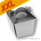 Geschenkverpackung silber