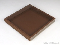 Schiebebox Klarsichth&uuml;lle 08 braun