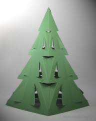 Deko-Tannenbaum 96850100306 - Größe 03 - grün