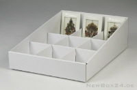 Karton-Display 97655030100 wei&szlig; mit Gittereinlage