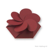 Designverpackung Ehrennadel rot geschlossen