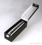 Geschenkverpackung Thermoskanne - Klappdeckelbox 216 schwarz