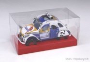 Klarsichtverpackung Modellauto mit Kartoneinlage rot