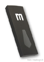 Schiebe-Geschenkbox mit Ausstanzung